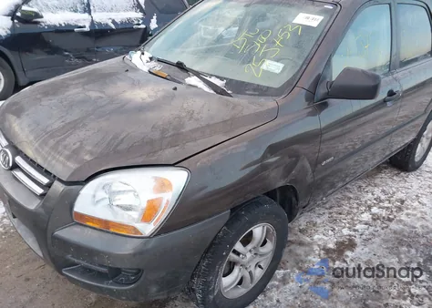 2007 Kia Sportage Lx V6 из США, поврежденный, VIN KNDJE723X77316562